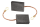 2x Kohlebürsten Kohlestifte Kohlen für Black&Decker 6,5x19x25,5 mm (1554)
