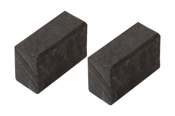 2x hiiliharjat hiilikynät hiili Black & Deckerille 6x9,3x13,5 mm (66678)