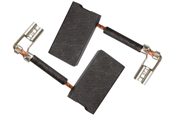 2x escobillas de carbón para Black&Decker 6,3x12,5x24 mm p39-42