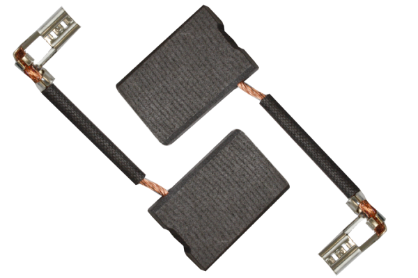 2x spazzole di carbone per Black&Decker 6,3x16x24 mm (p5t-722)