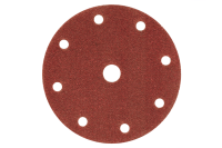 10x schuurpapier met klittenbandsysteem Ø 150 mm...