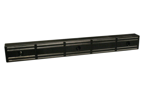 Barra magnetica para cuchillos/barra de herramientas 350 mm (negro)
