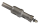 Metal duro sierra de corona acero inoxidable Ø 18 mm
