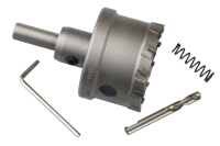 HM reikäsahat reikäporat metalliporanterät kannatinpora VA V2A V4A pelti Ø 75 mm