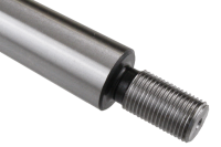 MT1 drill chuck arbor with M8x0.75 thread and M6 draw bar