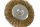 50 mm железная щётка с латуной проволоки c хвостовиком