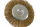 63 mm şaftlı pirinç tel disk fırça