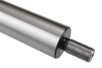 MT2 drill chuck arbor with M8x0.75 thread and M10 draw bar