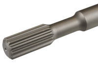 Spline skaft borr chuckadapter med 1/2"-20 UNF