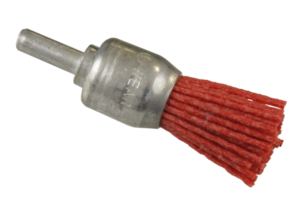 Ø 15 mm brosse fils en nylon à queue cylindrique