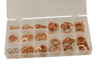 150 pcs. assortment of copper seals