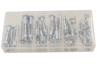 40 pcs. assortment of hollow wall anchors