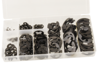 300 pcs. assortment of E-clips to DIN6799