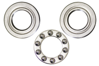 Miniature thrust ball bearing 2.5x6x3 mm type F2.5-6m