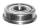 Deep groove ball bearing with flange 2x6x2.5 mm type MF62ZZ