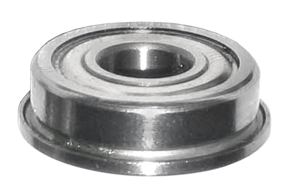 Deep groove ball bearing with flange 1/8"x1/4"x7/64" type FR144ZZ