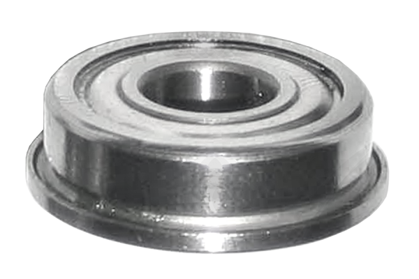 Deep groove ball bearing with flange 3/16"x3/8"x1/8" type FR166ZZ