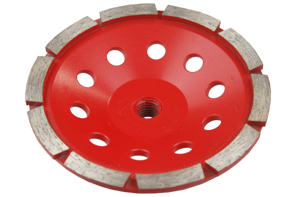 Diamond cup wheel 1-row 115 mm with M14 thread