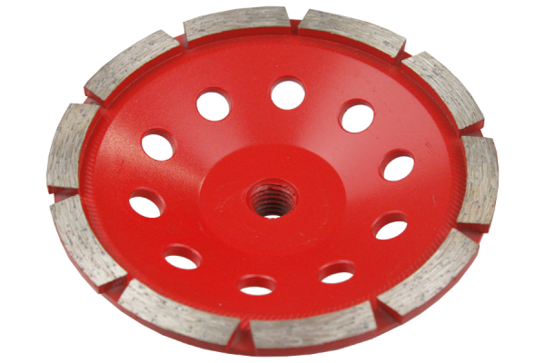 Diamond cup wheel 1-row 125 mm with M14 thread
