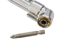 Offset screwdriver for drills and bits
