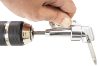 Offset screwdriver for drills and bits