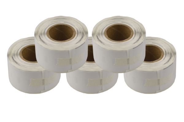 5 rullar etiketter för Dymo typ 99010 dimensionen 28x89 mm
