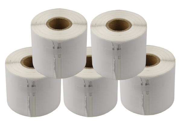 5 rolls labels for Dymo type 99014 dimension 54x101 mm