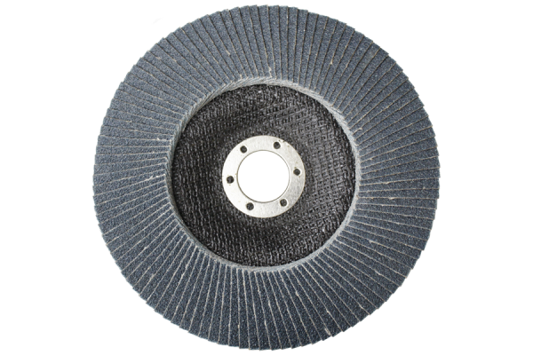 150 mm INOX nerezová ocel klapka brusné disky Ø 150x22,2 mm zrnitost 120