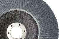 150 mm INOX paslanmaz çelik mop zimparae diski Ø 150x22,2 mm kum kalınlığı 120