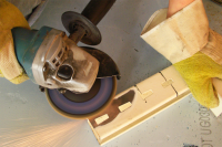 125 mm INOX abrasive grinding flap disc Ø 125x22.2 mm grit 40