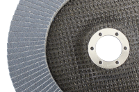 180 mm INOX paslanmaz çelik mop zimparae diski Ø 180x22,2 mm kum kalınlığı 60