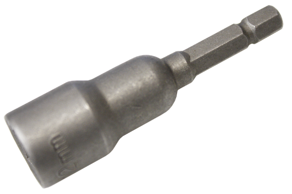 Zócalo de 1/4" vástago hexagonal 11 mm