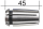 J7316A spantang Ø 3-4 mm