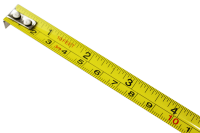 3m meetlint (inch/metrisch)