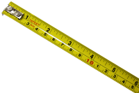 5m ruban à mesurer (inch/métrique)