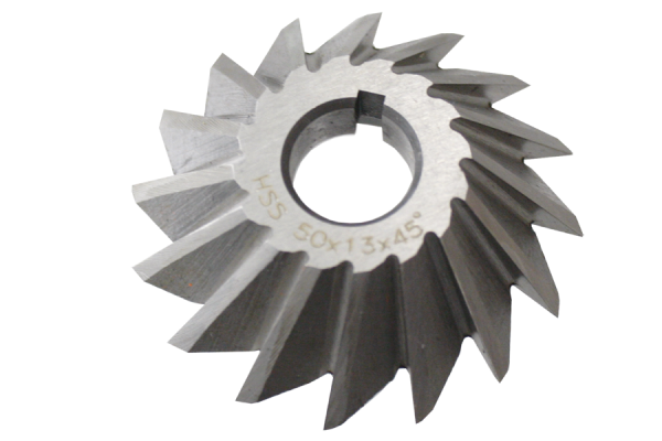 45° HSS Winkelstirnfräser 50x13x13 mm für Fräsdorn Fräser DIN842