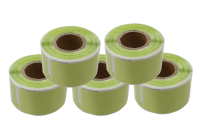 5 rolls labels for Dymo type 99011 (green) dimension...