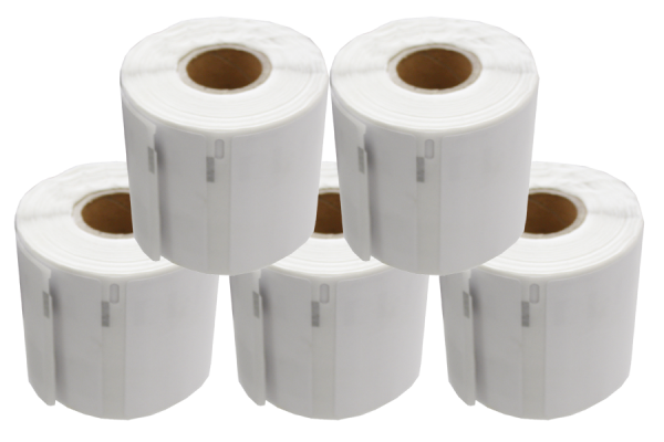 5 rolls labels for Dymo type 99019 dimension 59x190 mm