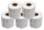5 rullar etiketter för Dymo typ 99019 dimensionen 59x190 mm