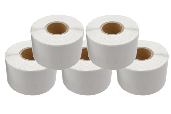 5 rolls labels for Dymo type 99018 dimension 38x190 mm