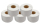 5 rollos de etiquetas para Dymo tipo 99018 dimensiones 38x190 mm