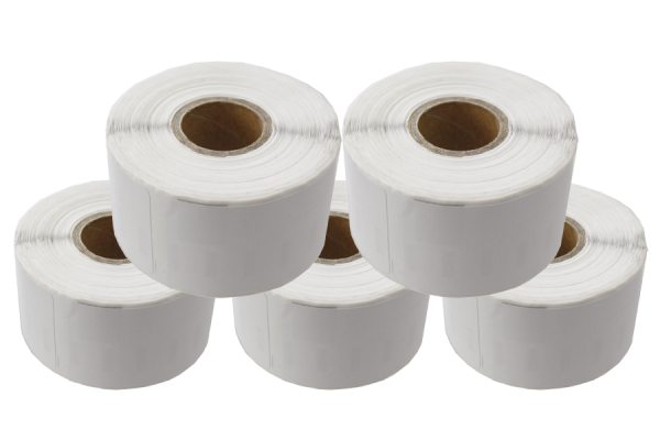 5 rotoli di etichette per Dymo il tipo di 99012 dimensioni 36x89 mm