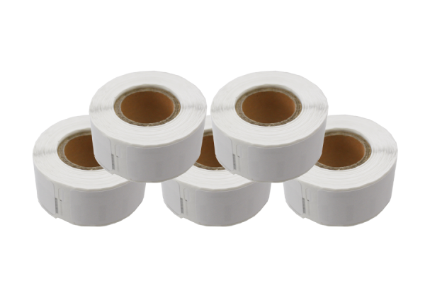 5 etiketten voor Dymo type 99017 afmeting 12,5x51 mm