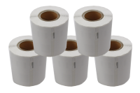 5 etiketten voor Dymo type 99016-2 afmeting 46x78 mm