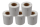 5 rollos de etiquetas para Dymo tipo 99016-2 dimensiones 46x78 mm