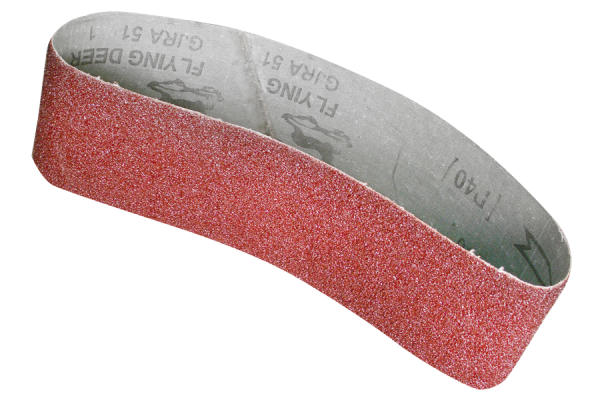 5x bandes abrasives 100x560 mm grain de 80