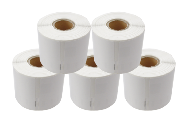 5 rotoli di etichette per Dymo il tipo di 904980 dimensioni 104x159 mm (DPD/DHL)