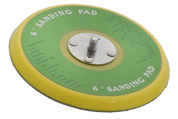 150 mm sander pad with 5/16" thread
