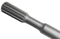 Spline shank 200 mm with 1/8 taper shank
