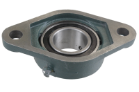 Soporte de cojinete de brida diámetro 40 mm tipo UCFL208